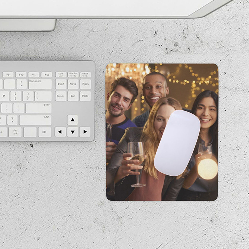 Mouse Pad Blank Sublimation - แผ่นรองเมาส์สำหรับงานซับลิเมชัน 4 ชิ้น ขนาดใหญ่ กันลื่น เหมาะสำหรับงานพิมพ์ลายด้วยความร้อน