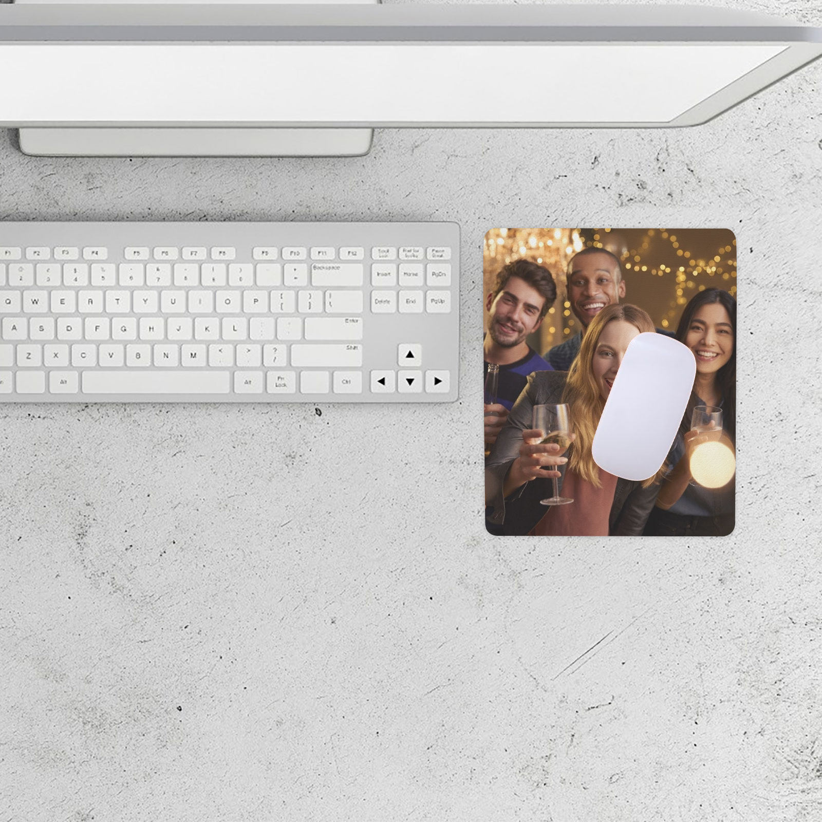 Mouse Pad Blank Sublimation - แผ่นรองเมาส์สำหรับการพิมพ์ลายด้วยความร้อน 5 ชิ้น แผ่นรองเมาส์ยางกันลื่นขนาดใหญ่สำหรับคอมพิวเตอร์ แล็ปท็อป สำนักงาน