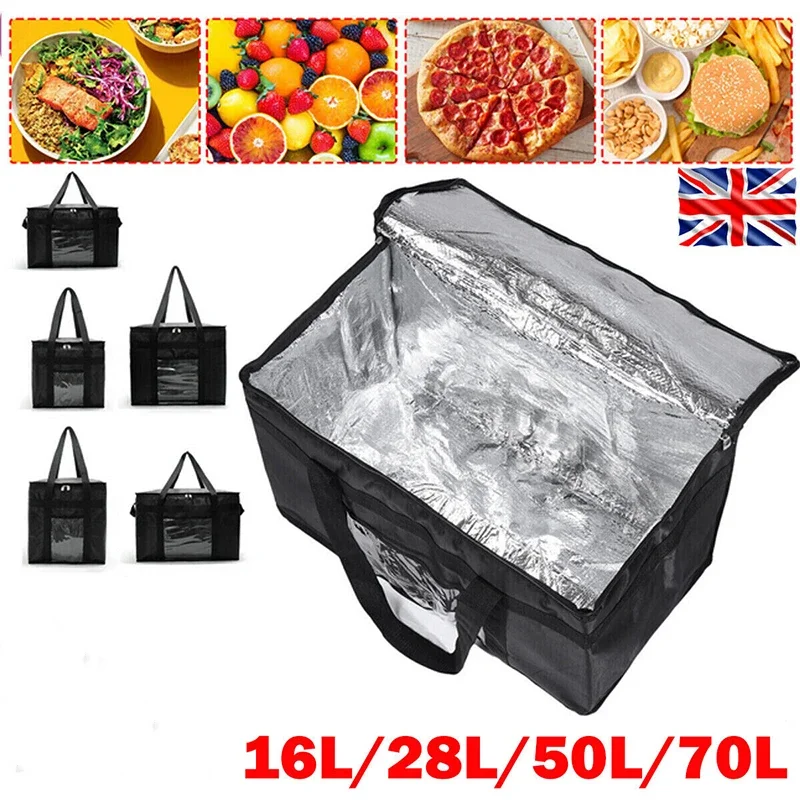 Tote Bag Sublimation - 16L-70L ฉนวนความร้อน Tote กระเป๋าขนาดใหญ่ Cooler การจัดส่งซิปความร้อน