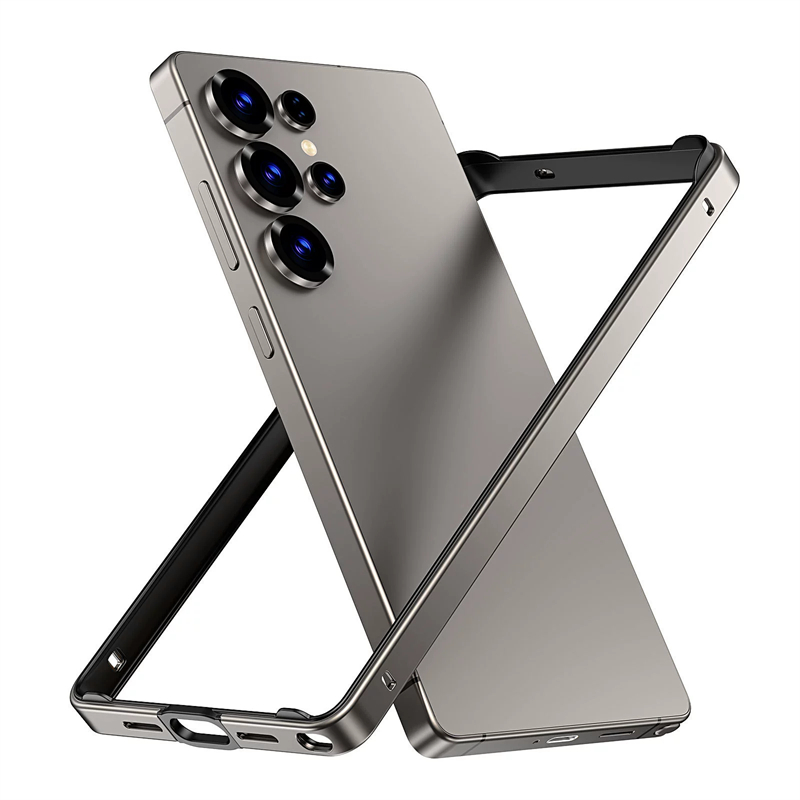Metal Photo Panel - เคสกันกระแทกโลหะโครงอะลูมิเนียมอัลลอยสำหรับ Samsung Galaxy S25 Ultra S24