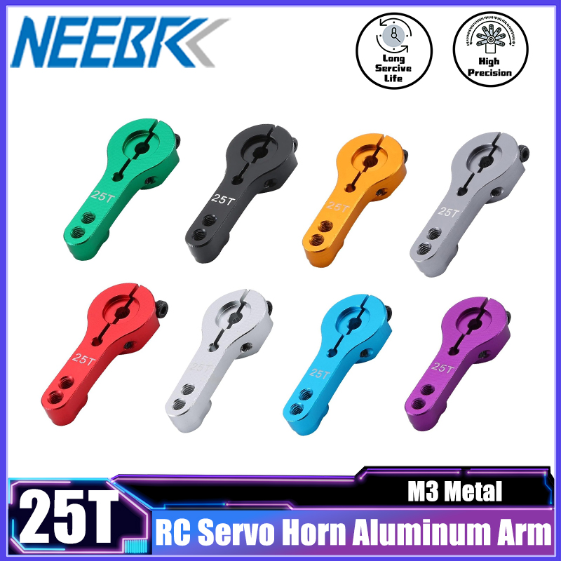 Metal Photo Panel - NEEBRC 25T RC Servo Horn อลูมิเนียมชุดสําหรับ