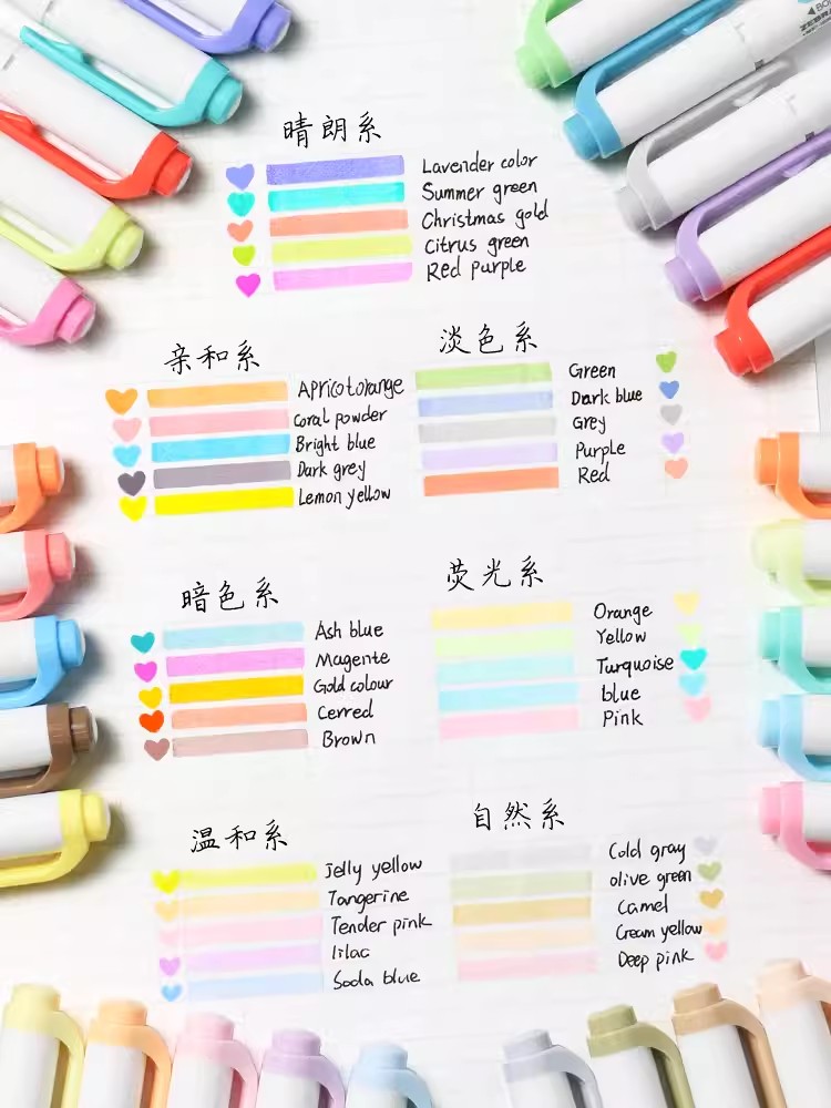 Zebra Full 35/25 สี Mildliner  - Zebra Pen Mildliner บทวิจารณ์และราคา