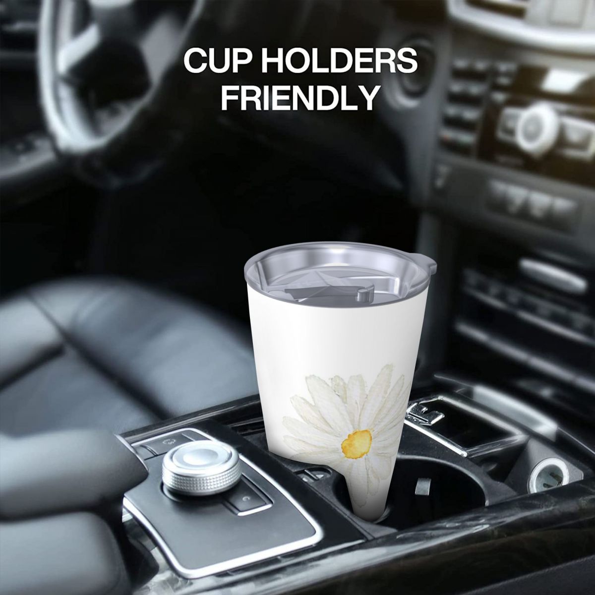 แก้วน้ำสแตนเลสสตีลสุญญากาศลายด - Tumbler 20Oz White บทวิจารณ์และราคา