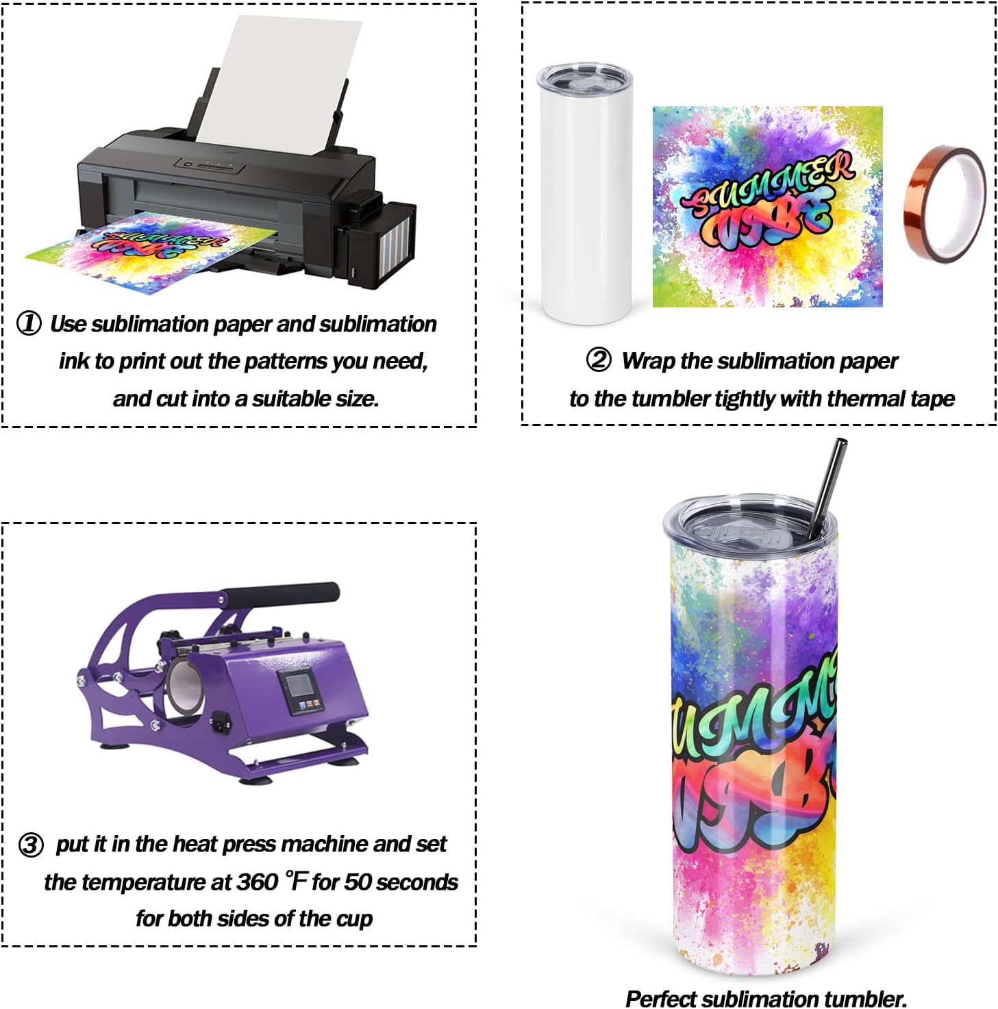 50 Pack Sublimation Tumblers จ - Tumbler 20Oz White บทวิจารณ์และราคา