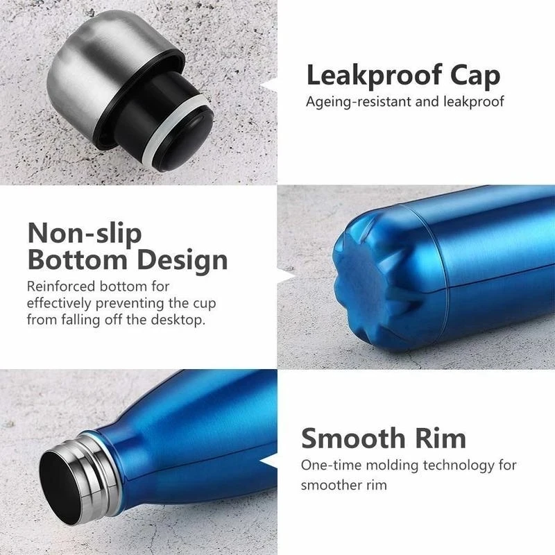 กระติกน้ำสุญญากาศสแตนเลสขนาด 3 - Water Bottle Blank บทวิจารณ์และราคา