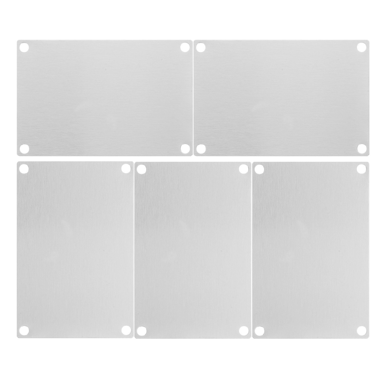 แผ่นป้ายโลหะสแตนเลสเปล่า 5 ชิ้ - Yard Sign Blank บทวิจารณ์และราคา