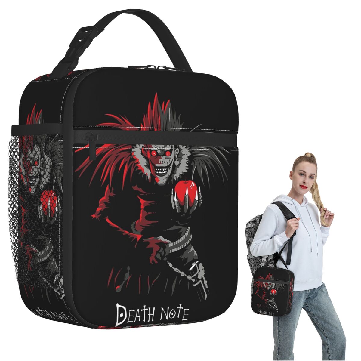 อะนิเมะเดธโน้ต แอล-ลอไลท์กระเป - Tote Bag Sublimation บทวิจารณ์และราคา