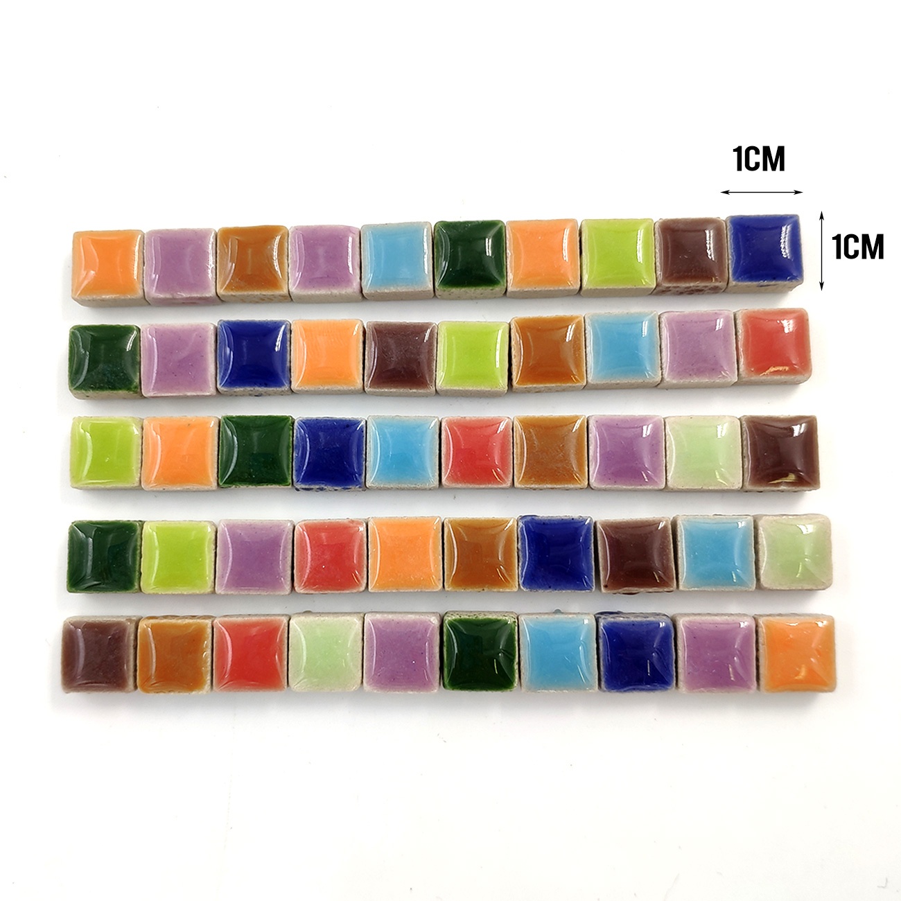 กระเบื้องโมเสคเซรามิก DIY 100  - Ceramic Tile Blank บทวิจารณ์และราคา