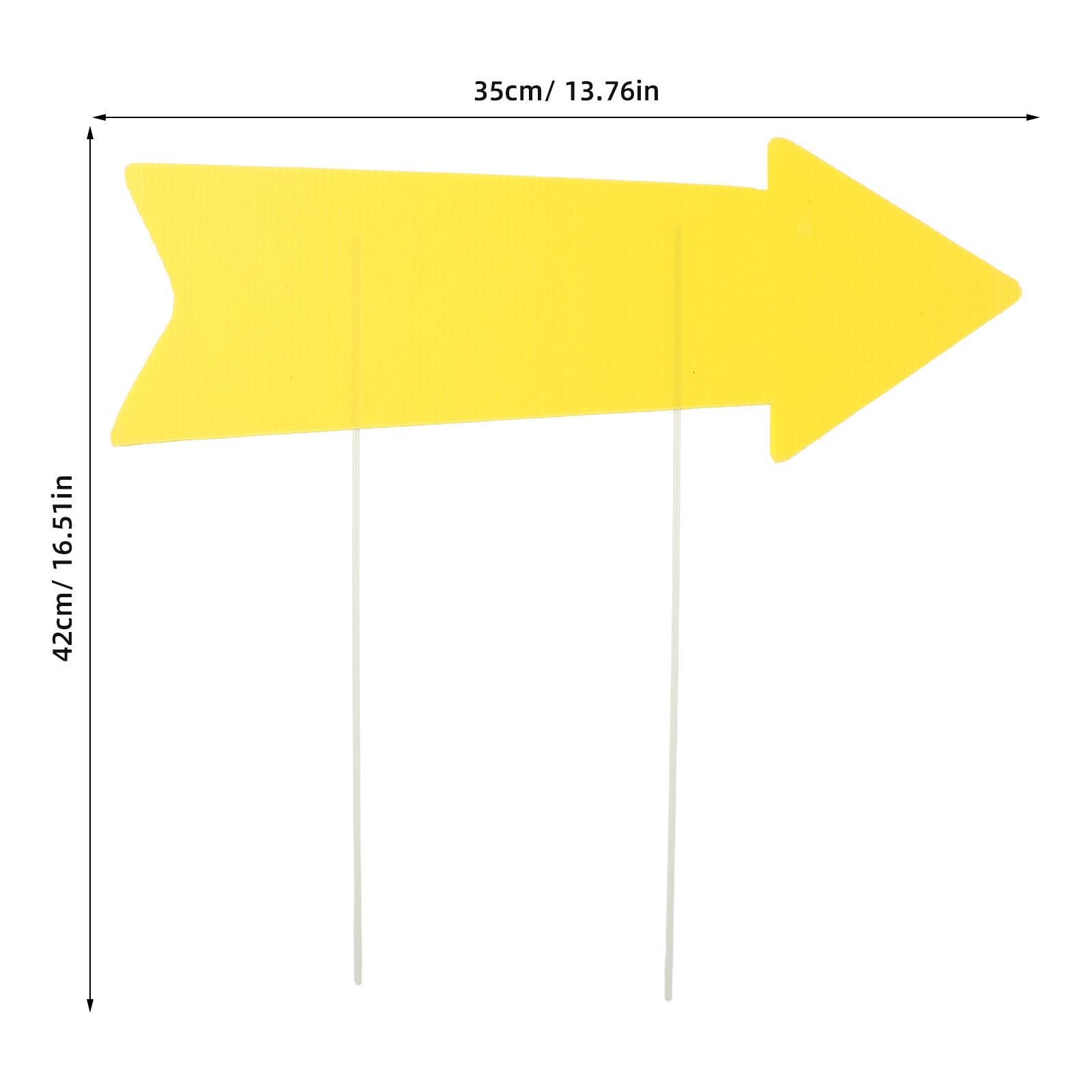 ป้ายลูกศรกันน้ำ 10 ชิ้น พร้อมเ - Yard Sign Blank บทวิจารณ์และราคา