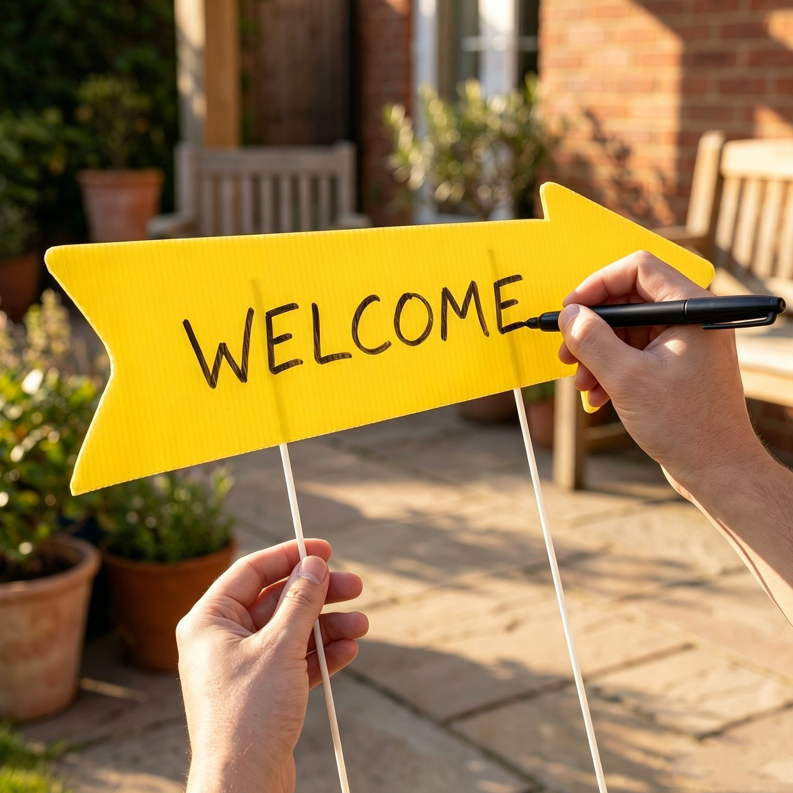 ป้ายลูกศรกันน้ำ 10 ชิ้น พร้อมเ - Yard Sign Blank บทวิจารณ์และราคา