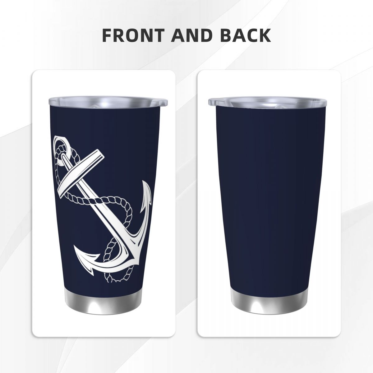 แก้วน้ำสแตนเลสสตีลสีขาวและกรมท - Tumbler 20Oz White บทวิจารณ์และราคา